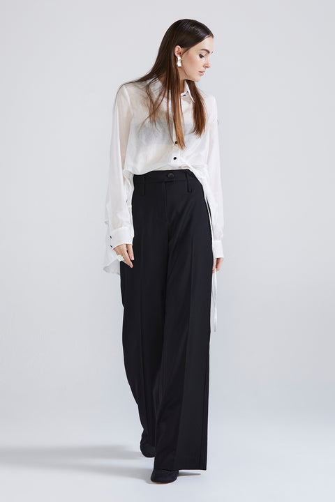 Refined Industrial Shirt - Ivory