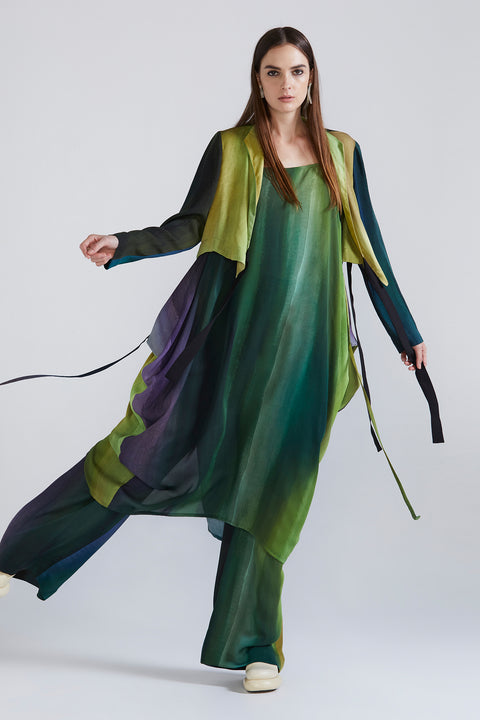 Print Shale Jacket - Motion Print