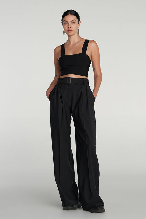 Teem Pant - Black Wool