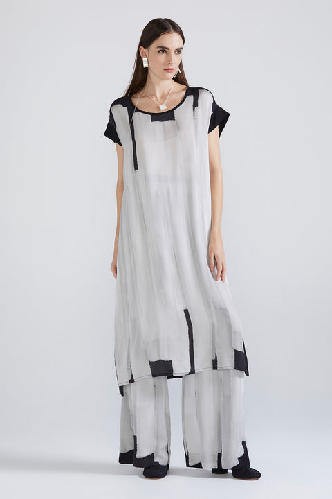 Print Relief Tunic - Division Print