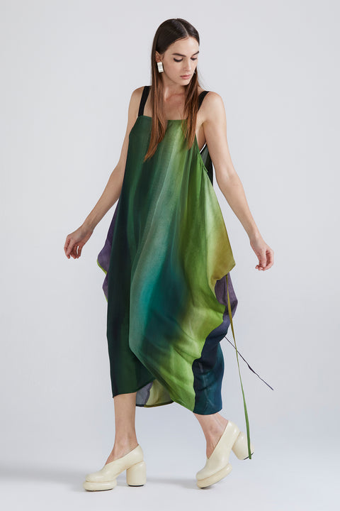 Print Ritual Dress - Motion Print