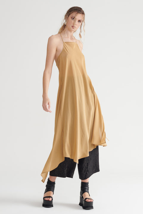 Uplift Slip Dress - Sandstone