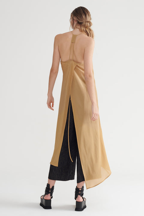 Uplift Slip Dress - Sandstone