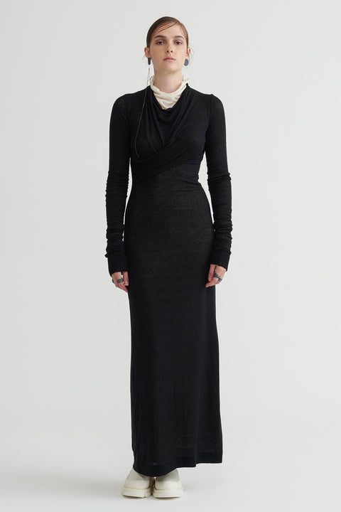 Pinnacle Dress - Black/Ivory SYM