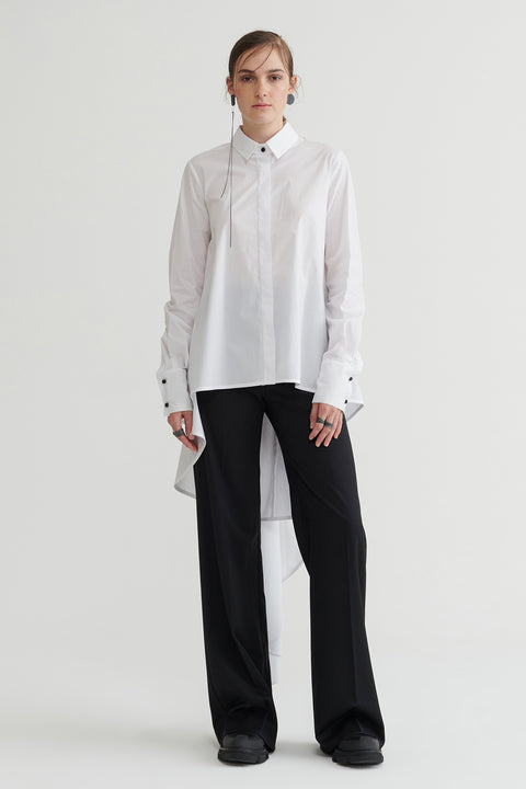 Intertwined Shirt - White SYM