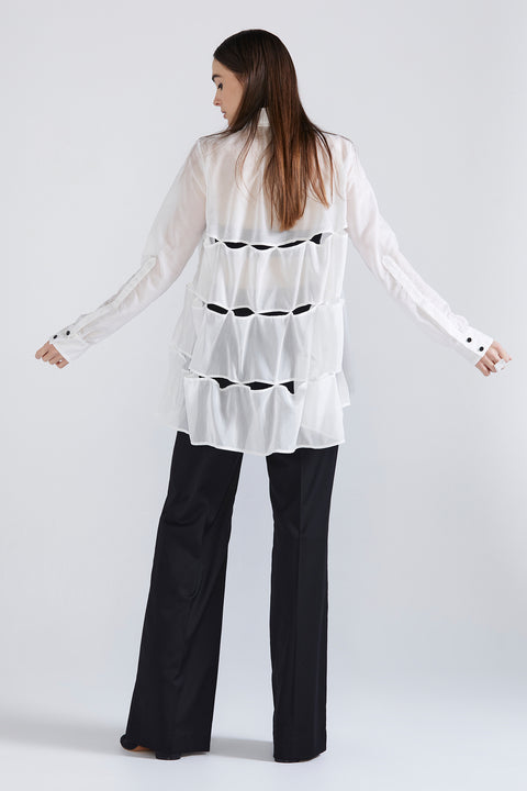 Refined Industrial Shirt - Ivory