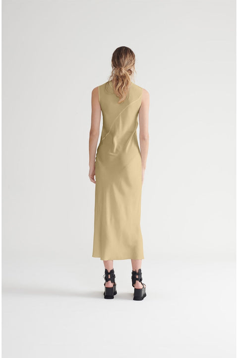 Core Slip Dress - Sandstone